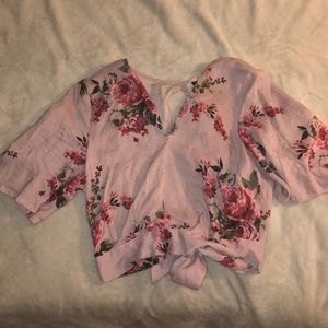 Floral Crop Top